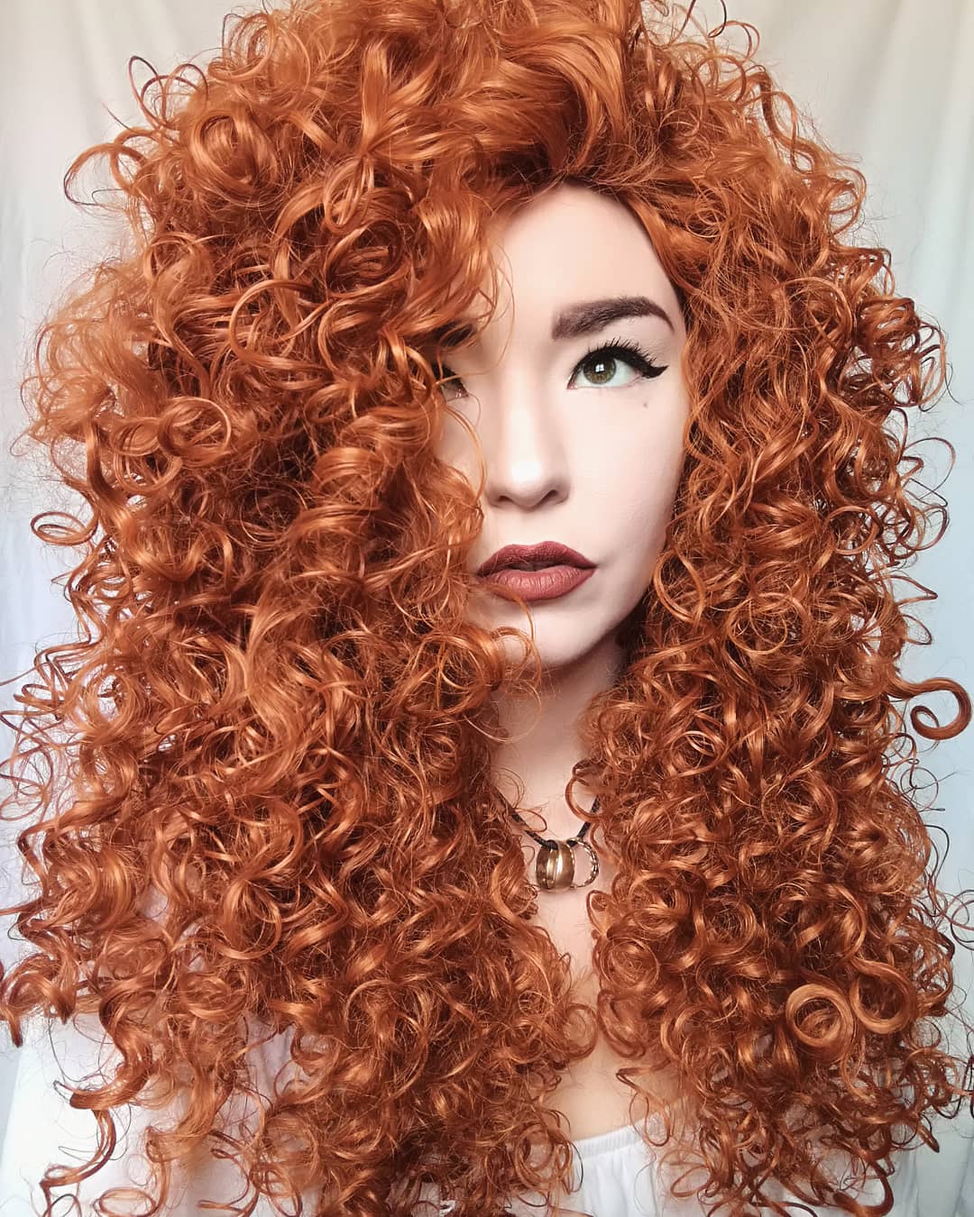 Curly red 2025 wigs uk