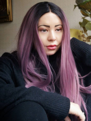 purple plum wigs